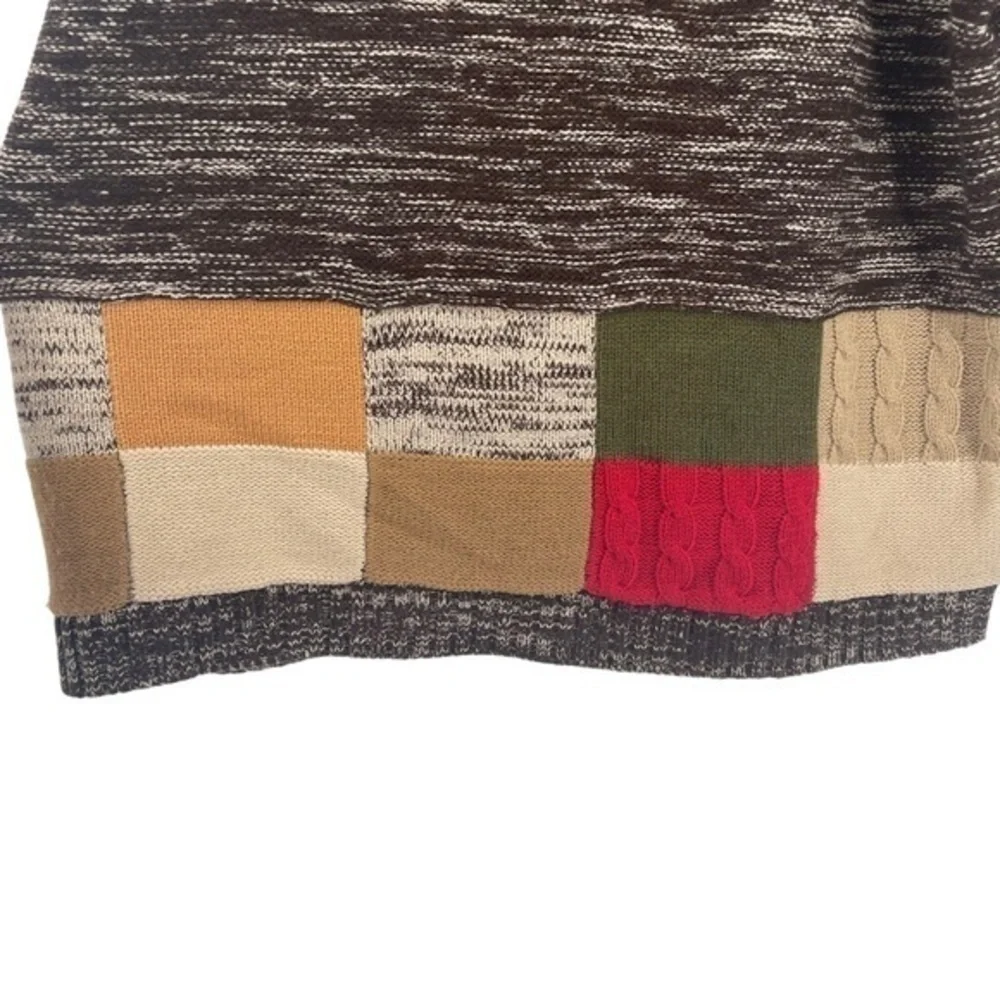 VINTAGE Men’s SOUTHPOLE Sweater 1980’s Authentic Reverse Knit XL COLOR BLOCK